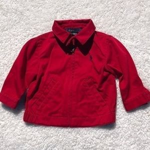 Polo by Ralph Lauren red jacket 18M